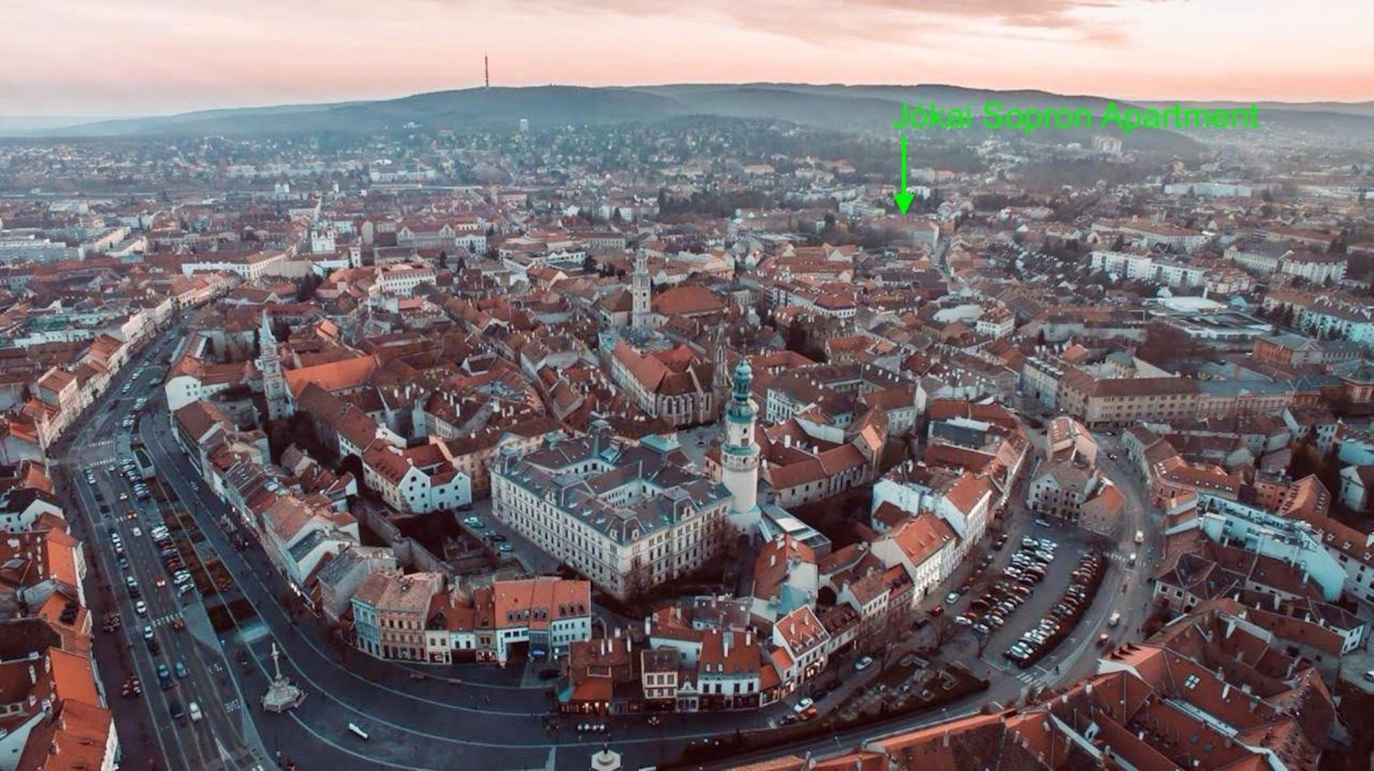 Jokai Sopron Apartment Dış mekan fotoğraf